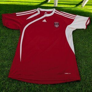 Adidas Jersey Youth Size‎ Large Westonka WSC #32 Shirt ClimaCool 365 Red